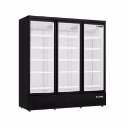 SARO Kühlschrank mit 3 Glastüren