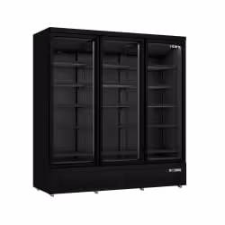 SARO Kühlschrank mit 3 Glastüren