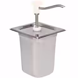 SCHNEIDER Druckknopf-Dosierspender inkl. 1/6 GN-Behälter 152541
