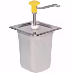 SCHNEIDER Druckknopf-Dosierspender inkl. 1/6 GN-Behälter 152542