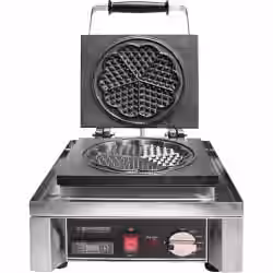 SCHNEIDER Waffeleisen mit digitalem Timer Herz 150715