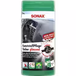 SONAX KunststoffPflegeTücher glänzend 04121000