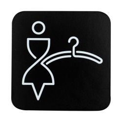 SanTRAL Hinweisschild Damenumkleide