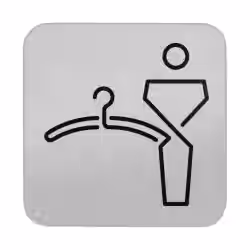 SanTRAL Hinweisschild Herrenumkleide