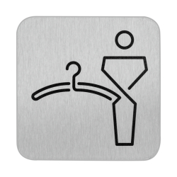 SanTRAL Hinweisschild Herrenumkleide
