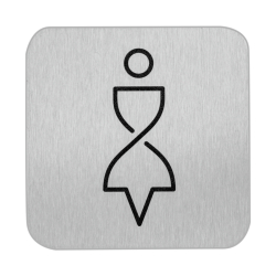 SanTRAL WC Schild Damen