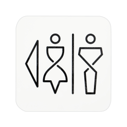SanTRAL WC Schild Damen und Herren