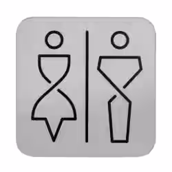 SanTRAL WC Schild Damen und Herren