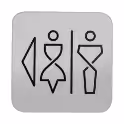 SanTRAL WC Schild Damen und Herren
