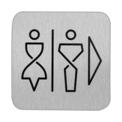 SanTRAL WC Schild Damen und Herren