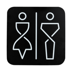SanTRAL WC Schild Damen und Herren