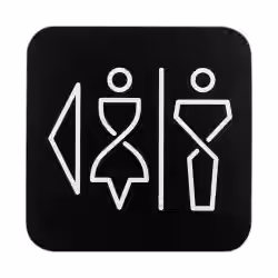 SanTRAL WC Schild Damen und Herren