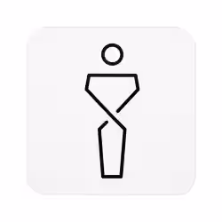 SanTRAL WC Schild Herren