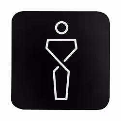 SanTRAL WC Schild Herren