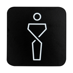 SanTRAL WC Schild Herren