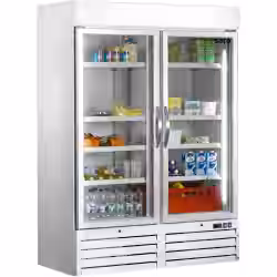 Saro Kühlschrank mit 2 Glastüren G 920