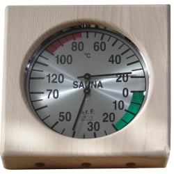 Sauna Thermometer & Hygrometer 83004