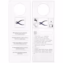 Sauvage Accessoires Türschilder "Reparatur" 400 100 033
