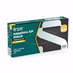 Semperguard sapphire XP black Nitrilhandschuhe
