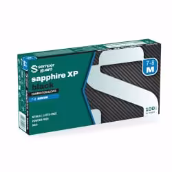 Semperguard sapphire XP black Nitrilhandschuhe