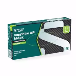 Semperguard sapphire XP black Nitrilhandschuhe