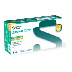 Sempermed green X-free Nitrilhandschuhe