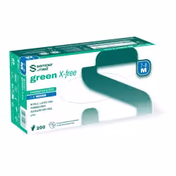 Sempermed green X-free Nitrilhandschuhe