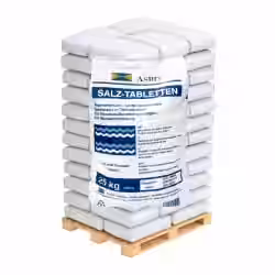 Siede-Salztabletten 1 Palette = 40 Sack