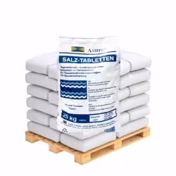 Siede-Salztabletten ½ Palette = 20 Sack