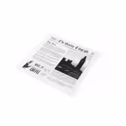 Sier Disposables Fettdichte Papiertüten News Paper