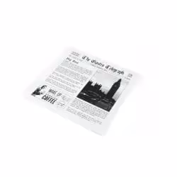 Sier Disposables Fettdichte Papiertüten News Paper