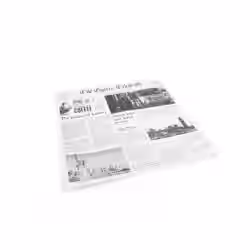 Sier Disposables Pergamentpapier News Paper