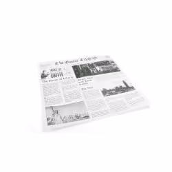 Sier Disposables Pergamentpapier News Paper