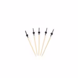 Sier Disposables Picker Bambus mit kl. schwarzen Kugel