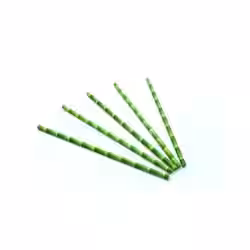 Sier Disposables Trinkhalm Papier Bambus look Maße (Ø x L): 6 mm x 20 cm