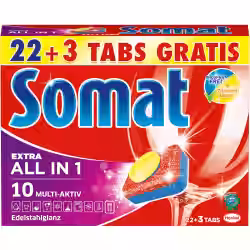 Somat 10 Tabs All in 1 Extra Spülmaschinentabs S0S25
