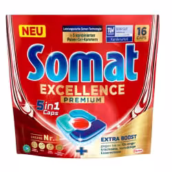 Somat Excellence Premium 5in1 Spülmaschinen Caps SCP5M