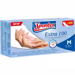 Spontex Extra Vinyl Einmalhandschuhe 12120157