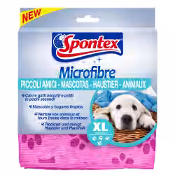 Spontex Microfibre Haustier Reinigungstuch