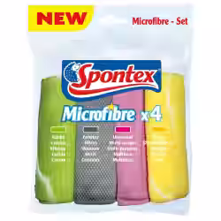 Spontex Microfibre-Set 4er 19741032