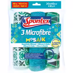 Spontex Mosaik Microfibre Allzwecktuch