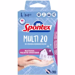Spontex Multi x20 Einmalhandschuhe 12.939.358