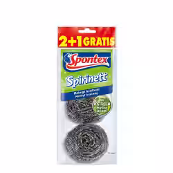 Spontex Spirinett 2+1 Edelstahl-Spiralen 19331002