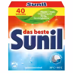 Sunil Waschmittel 40 Wäschen