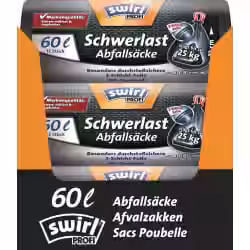 Swirl PROFI Schwerlast-Abfallsäcke 4006508988433