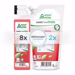 TANA green care Aktionsset SANET inoSwitch Sanitärreiniger 716163 + 716231