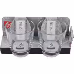 Teelichthalter 1 Packung = 2 Stück