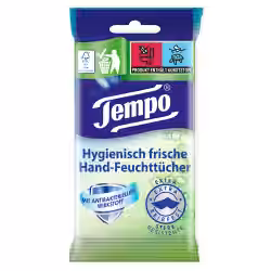 Tempo Feuchttücher Hände