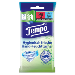 Tempo Feuchttücher Hände