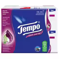 Tempo Sanft und Frei Taschentücher 83005140